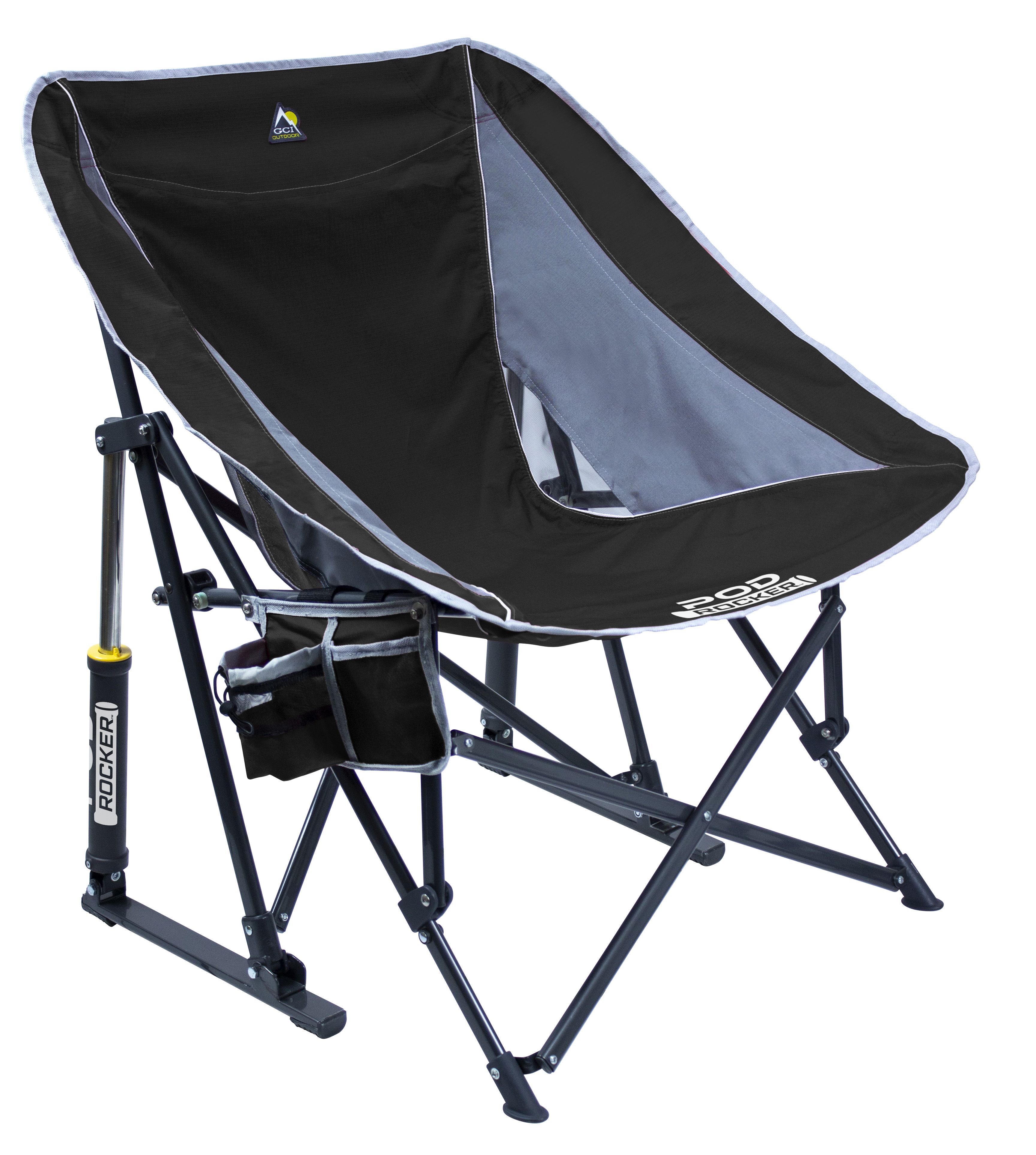 GCI Outdoor Pod Rocker, Black, Adult Chair | Walmart (US)