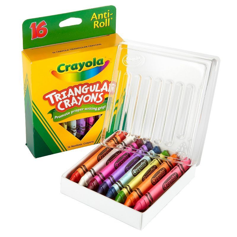 Binney & Smith Crayola Triangle Crayons 16/Bx 52-4016 | Target