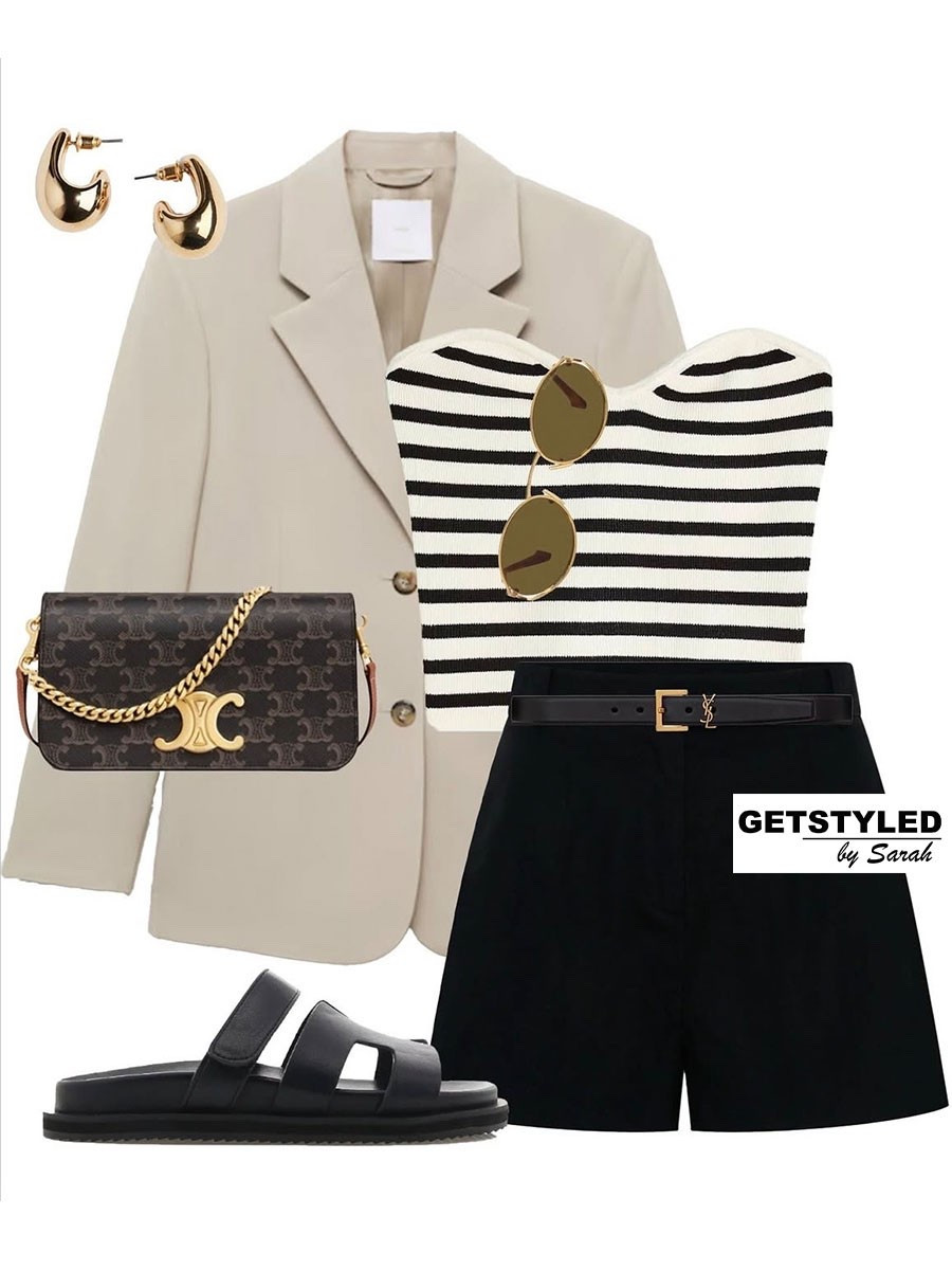 Blazer styling 🖤

#summerlooks #blazer #sandals

#LTKsummer #LTKstyletip #LTKshoes