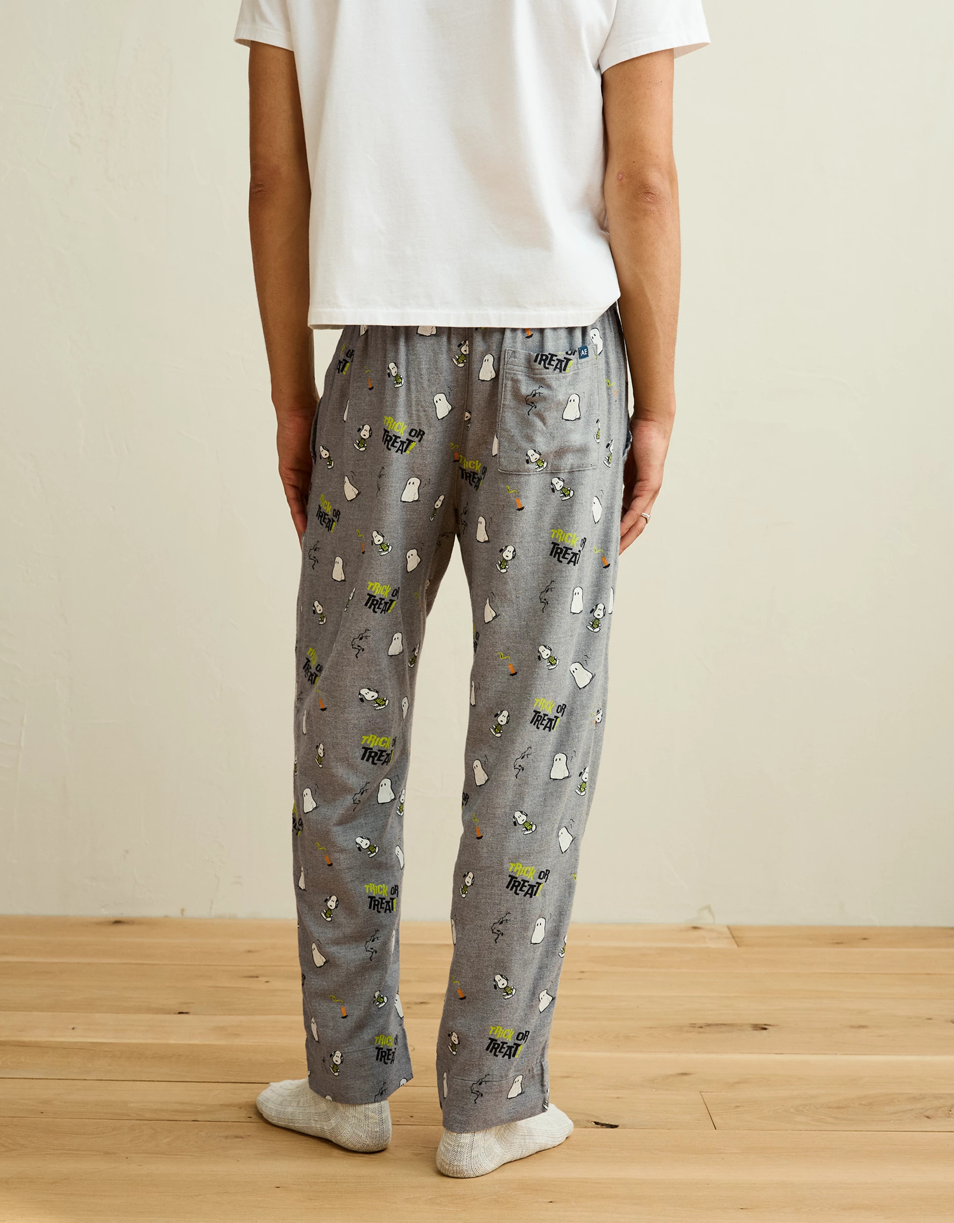 AEO Halloween Graphic Flannel PJ Pant | American Eagle Outfitters (US & CA)