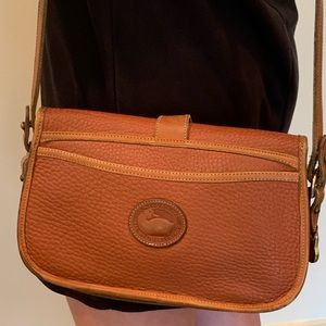 Dooney & Bourke Brown Crossbody leather bag | Poshmark