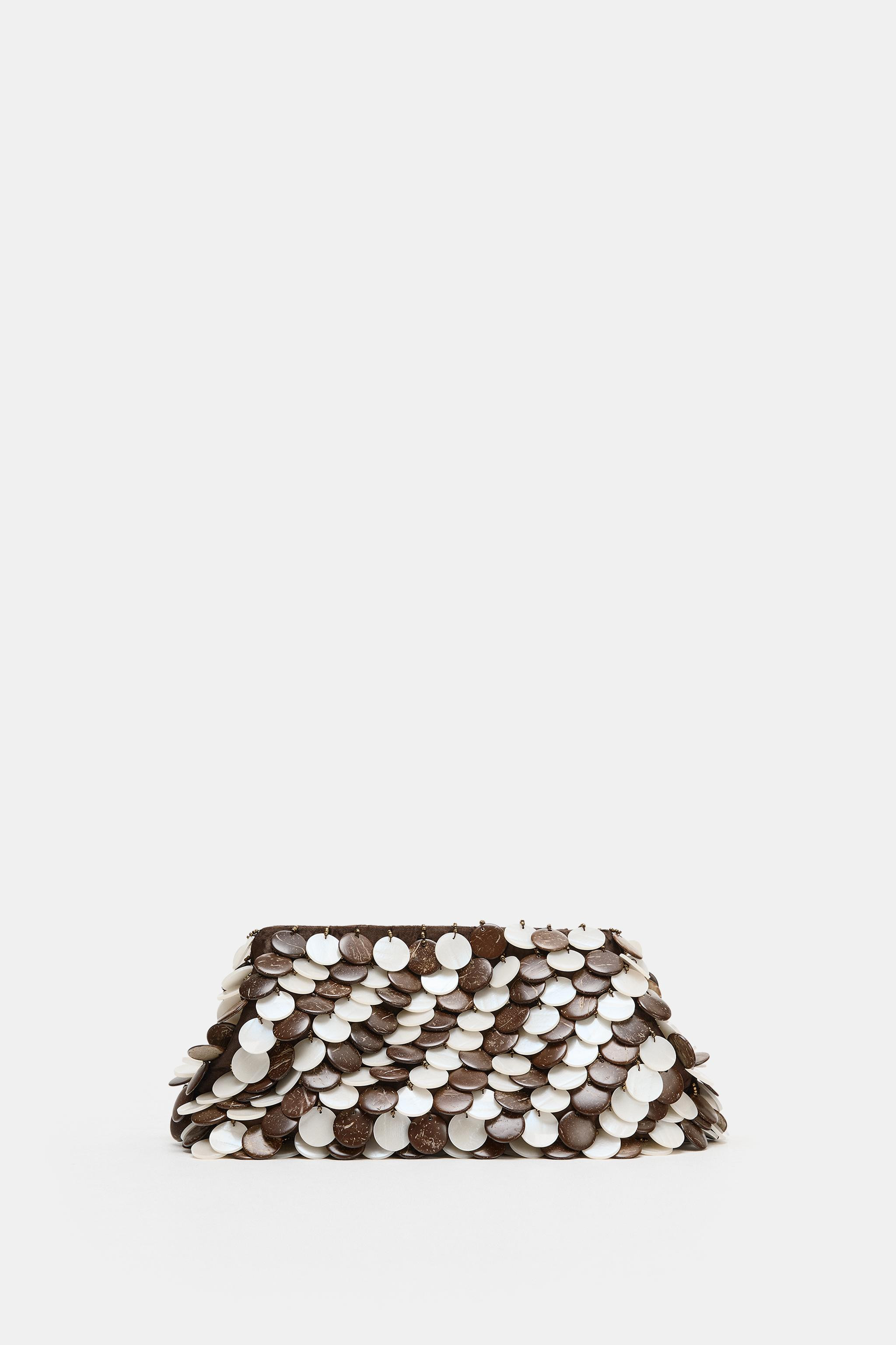 POUCH BAG WITH APPLIQUÉS | Zara UK