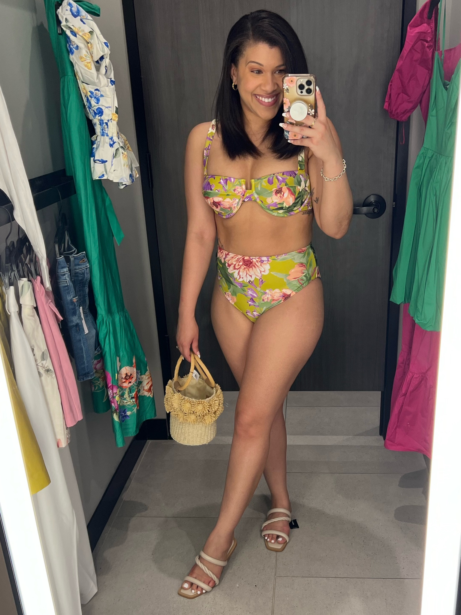 I am wearing a size medium top and small bottoms these are 40% off!

#LTKswim #LTKtravel #LTKsalealert