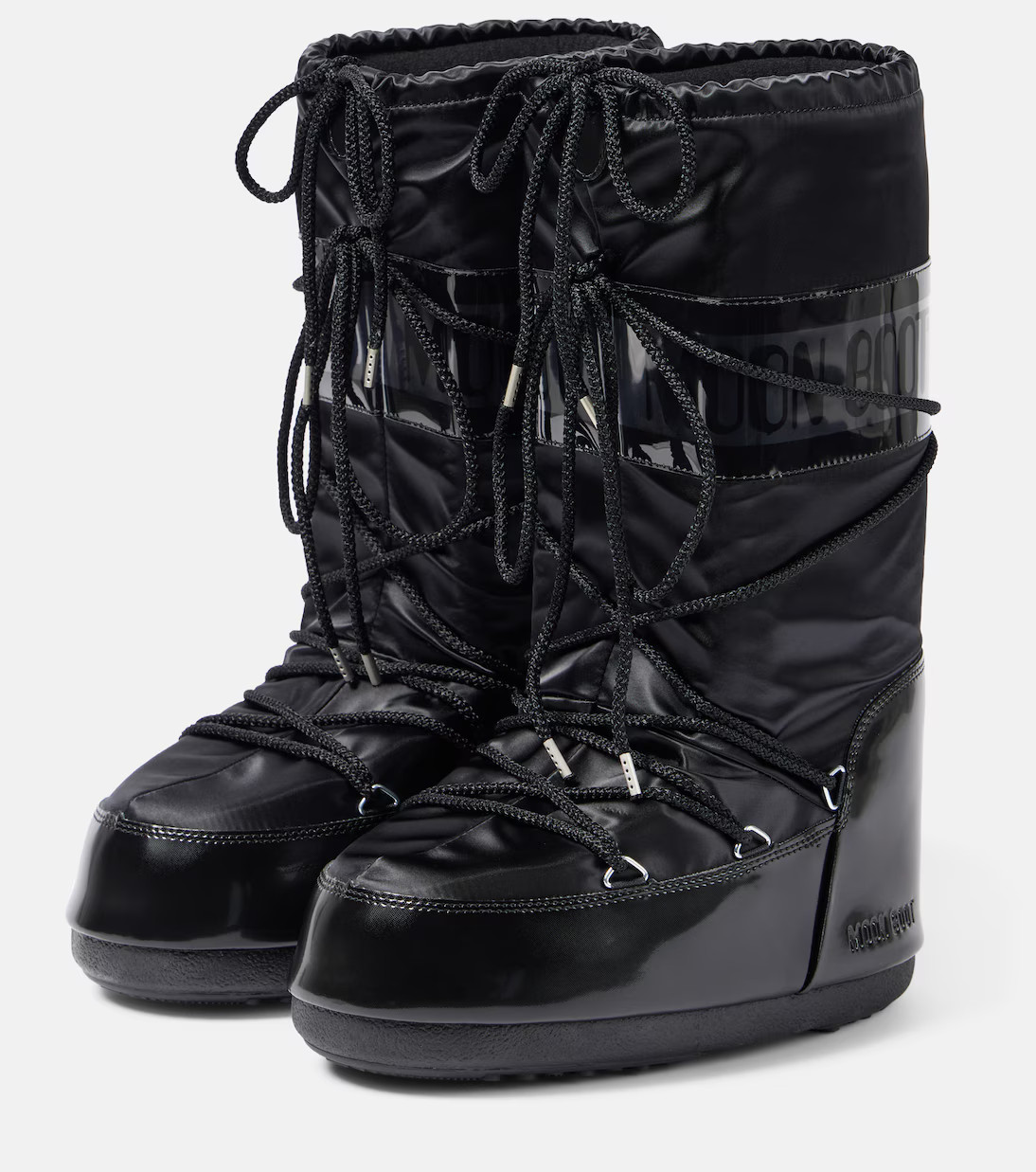 Icon Glance satin snow boots | Mytheresa (US/CA)