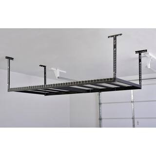Husky 42 in. H x 96 in W x 48 in. D Overhead Ceiling Mount Garage Rack-ACR4896B - The Home Depot | The Home Depot