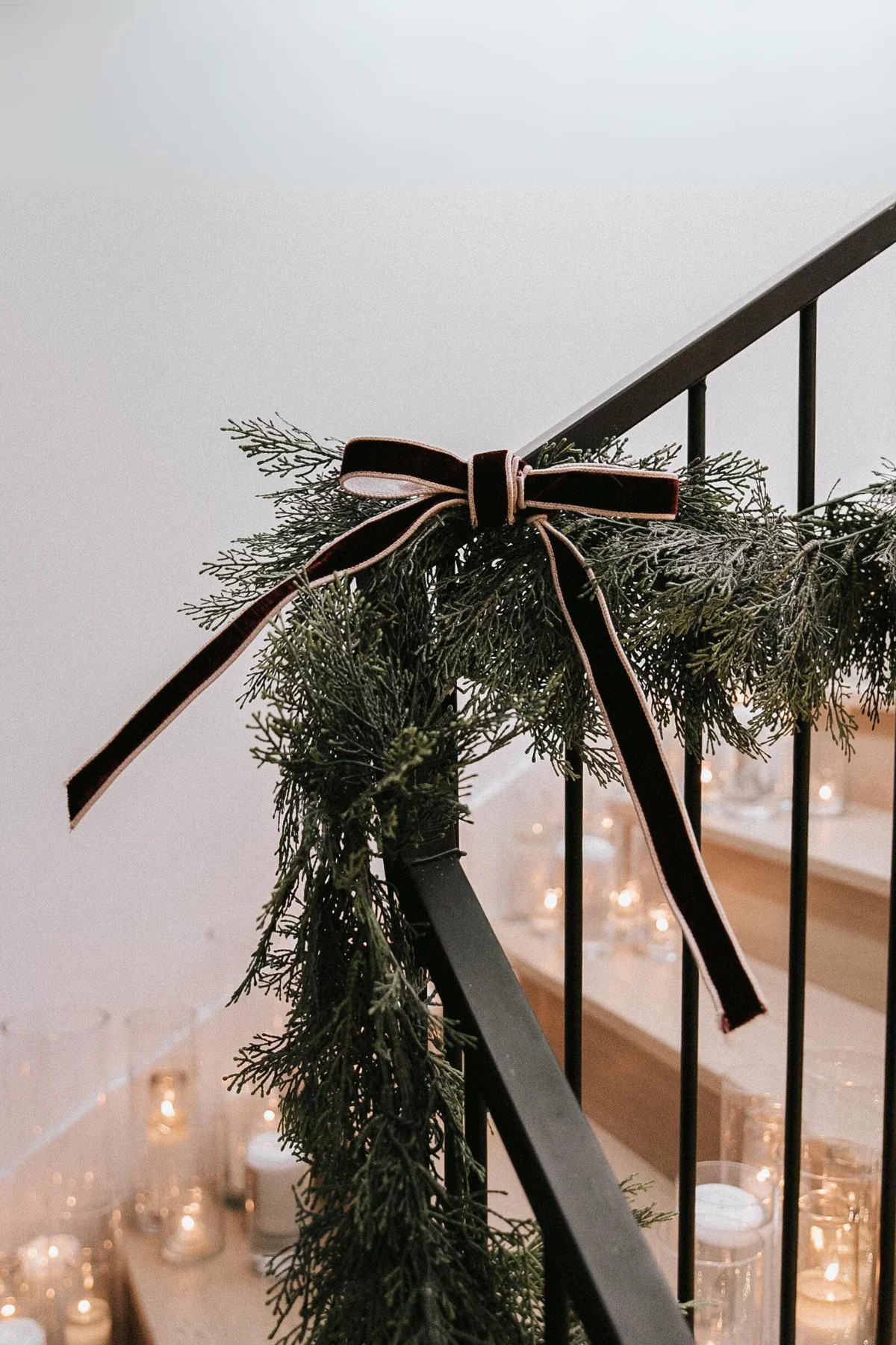 Under The Tree Velvet Ribbon - Garnet - 1" | THELIFESTYLEDCO