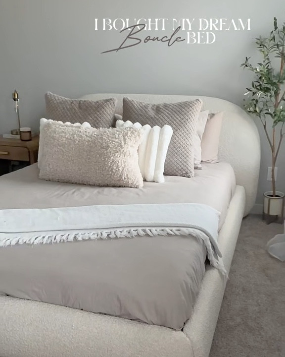 POV: I finally bought my dream cloud bed and it elevated my room all together. 


#LTKHome