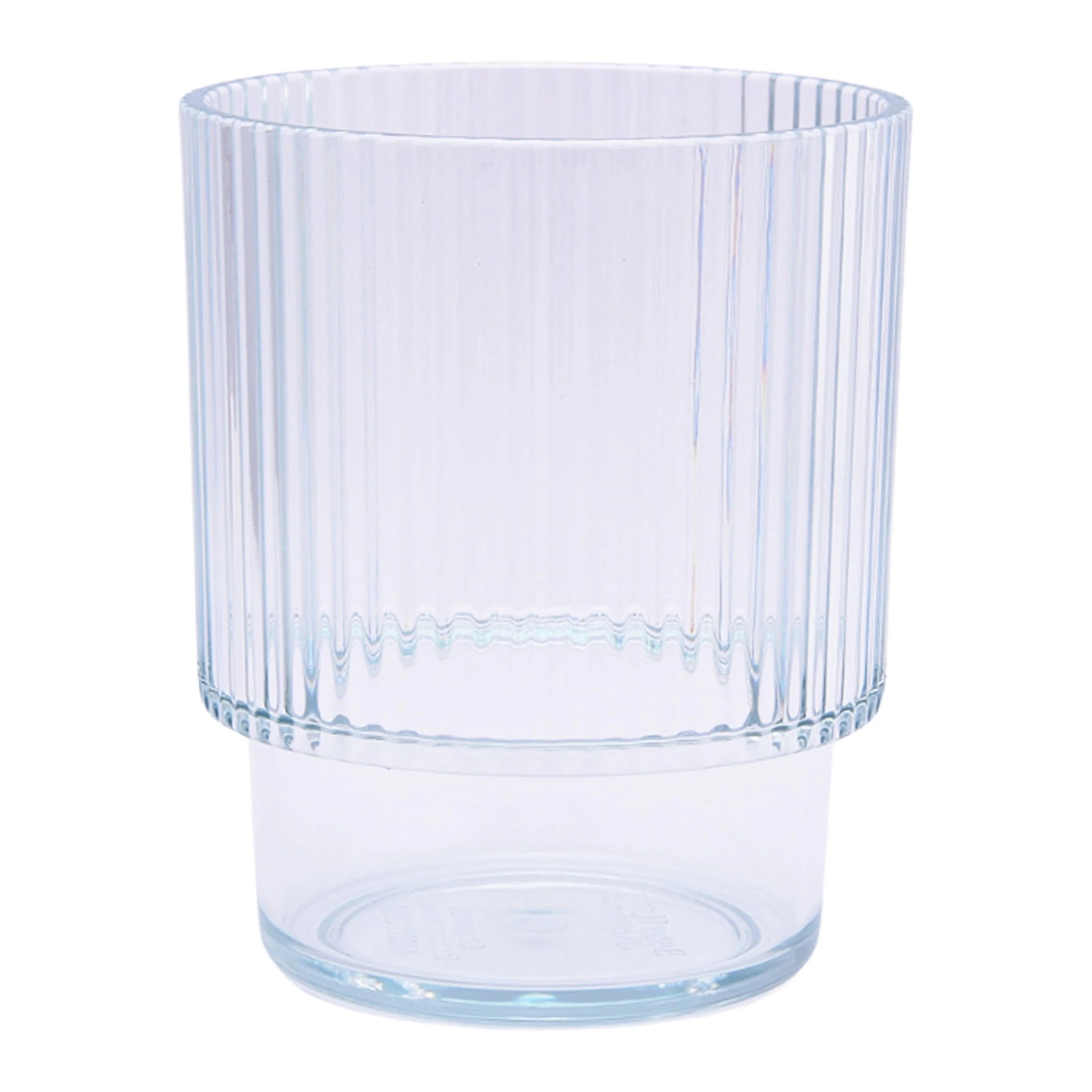 Better Homes & Gardens 14-Ounce Tritan Short Ribbed Tumbler, Clear | Walmart (US)