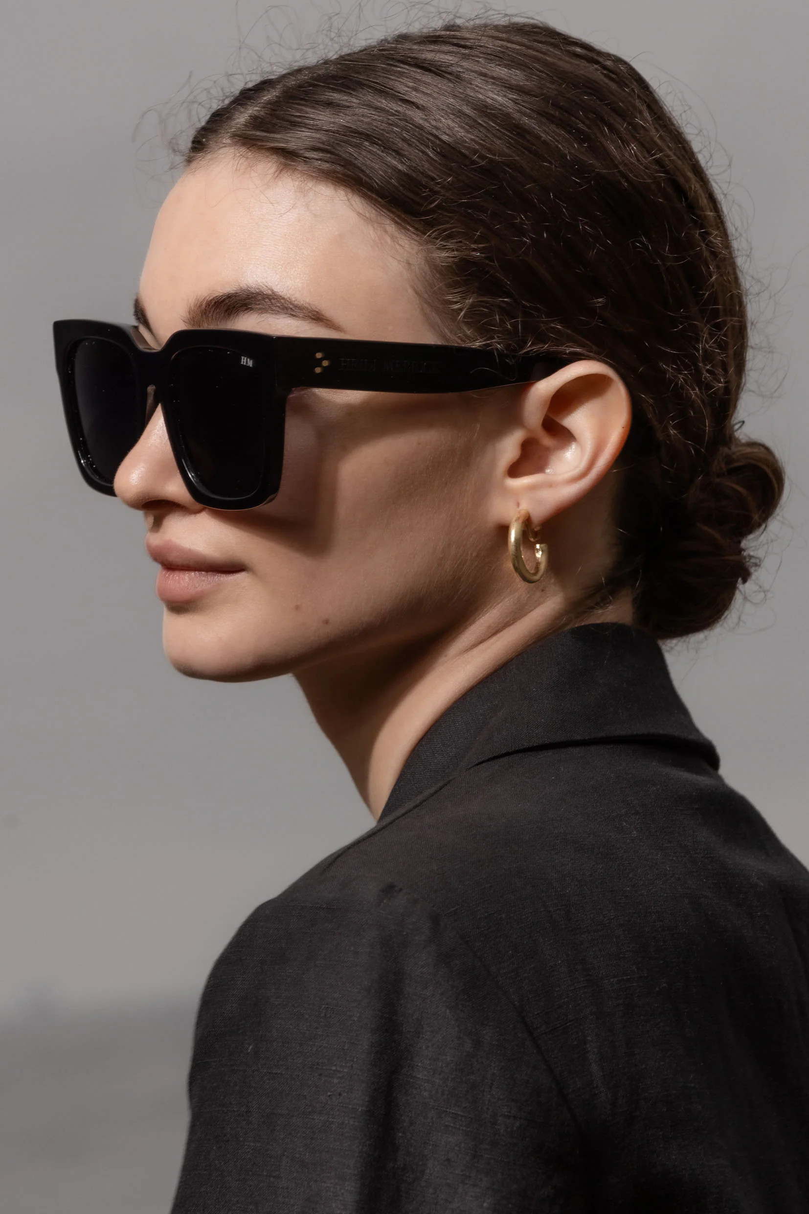 Santa Barbara Frame - Black Black | Heidi Merrick