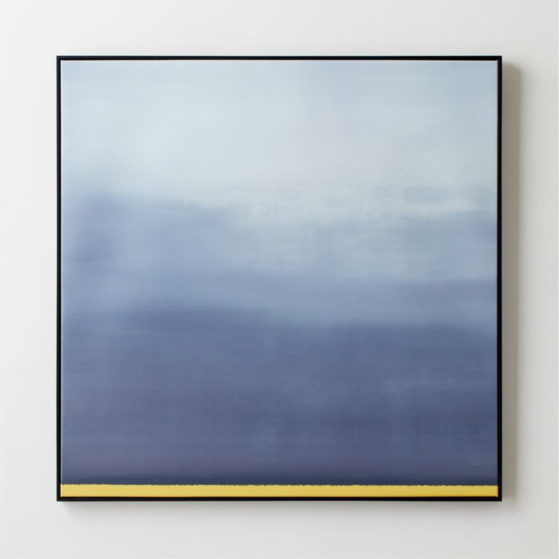 'Still To Happen' Framed Wall Art by Mark Russell Jones 48"X48" | CB2 | CB2