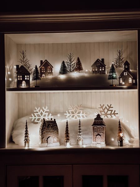 Christmas village scene ideas ! Affordable holiday decor 



#LTKHoliday #LTKhome #LTKSeasonal