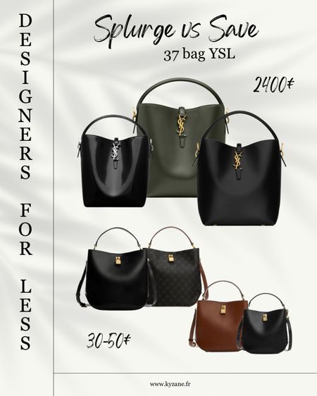 These dupes of the YSL 37 bag are top tier 👜 !!

#ltkeurope #ltkstyletip #fashiondupes #ysl #yslbag #luxuryforless #designerdupe #designerforless

#LTKitbag #LTKover40 #LTKFind
