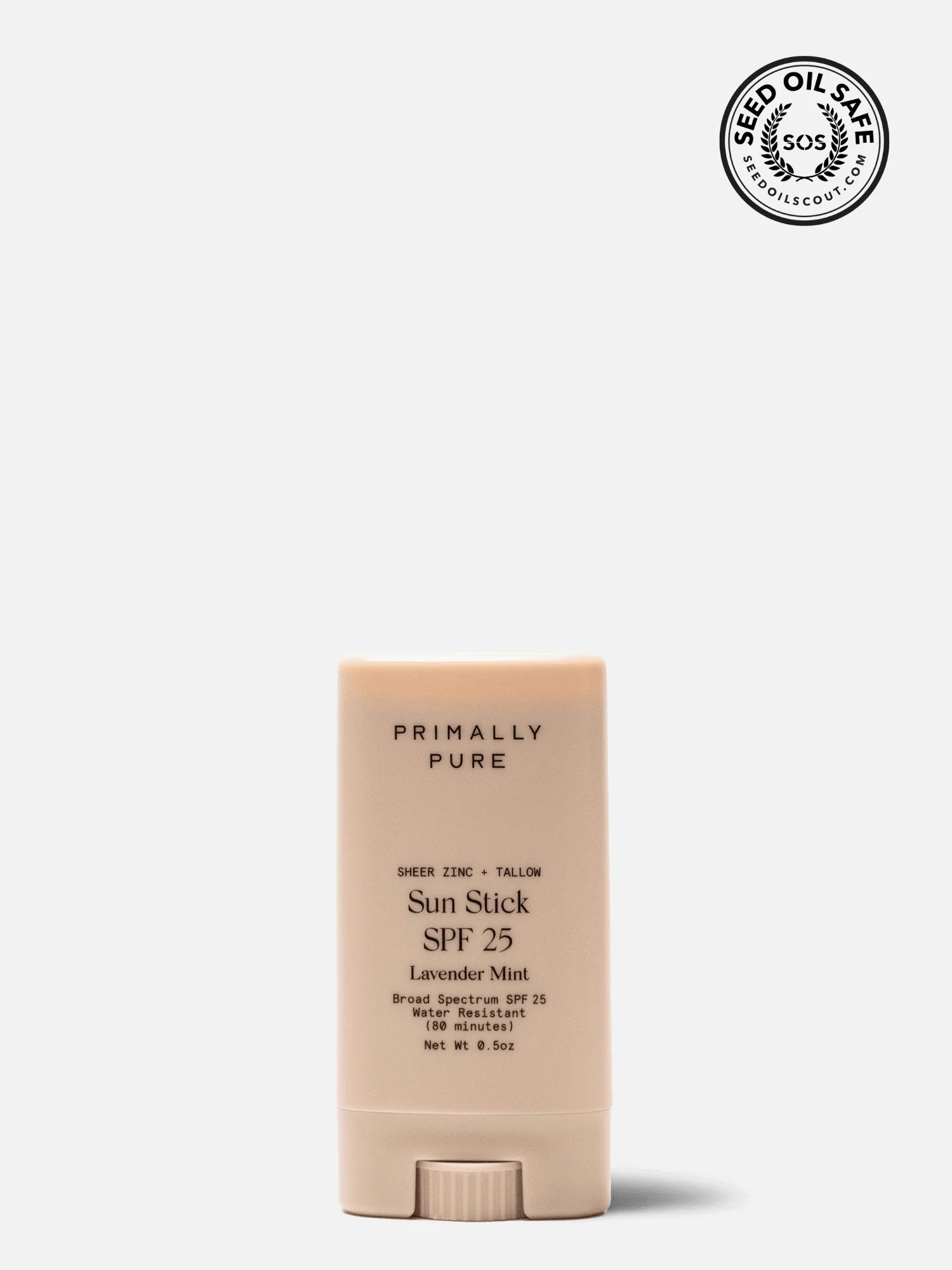 Sun Stick SPF 25 | Primally Pure Skincare | Mineral Sunscreen Stick | Primally Pure