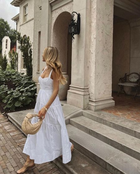 White summer dress #dress #whitedress