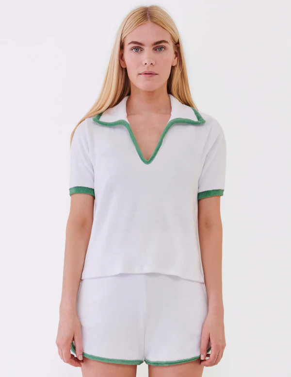 Sundry Loop Terry Polo | Sundry Clothing