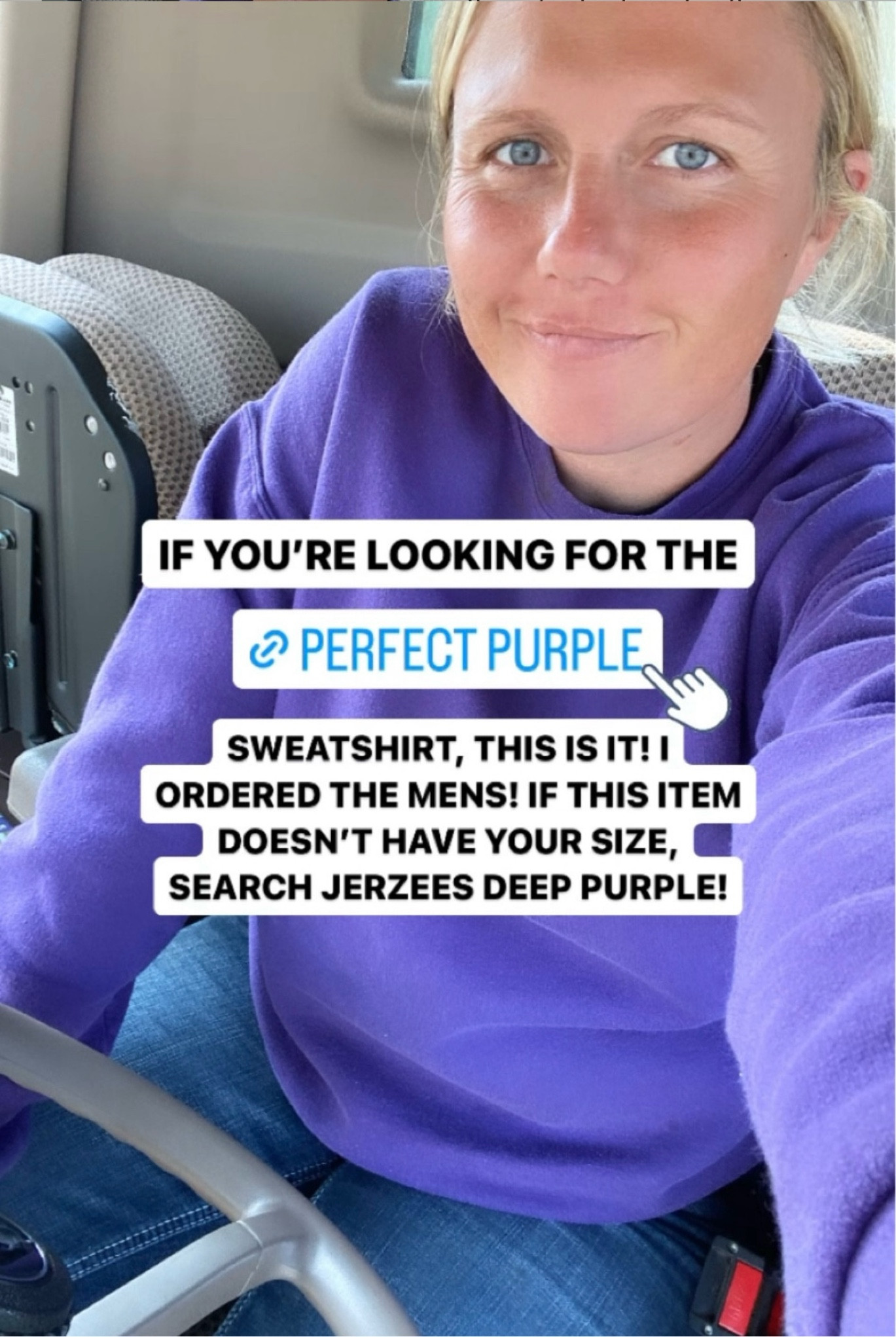 The perfect purple.

HOC WINTER // oversized purple crewneck // farm fit // athlesiure // cozy crewneck // women in ag // farm mom // house of color 

#LTKWorkwear #LTKFindsUnder50