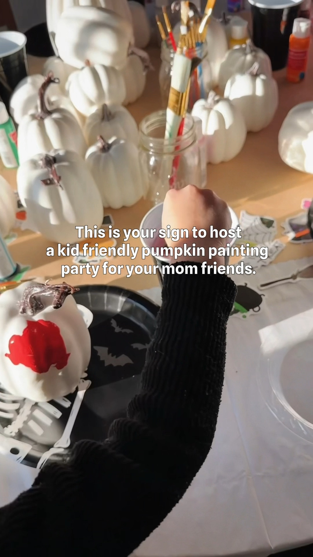 This pumpkin painting patty set up is so easy - and affordable! 

#LTKParties #LTKHalloween #LTKFamily