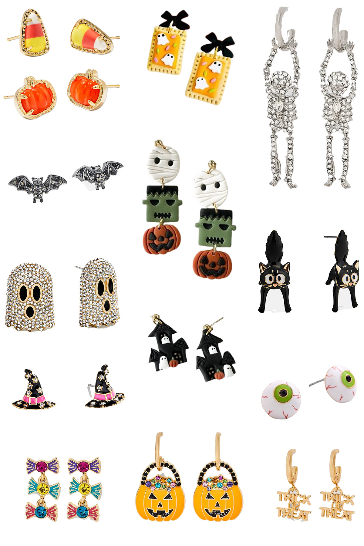 My earring collection has a dedicated spot for holiday-themed sets — mostly Halloween and Christmas, but I’m open to any excuse to buy a new pair, really. For events where I don’t want to full-on dress up in a costume (like my kids’ Halloween parades or a virtual work happy hour), I find that rocking a fun pair of Halloween earrings is a nice balance. And I almost always get a nice compliment!

From handmade to designer, here is my roundup of the best Halloween earrings for 2025 and which online stores to order from to get them in time! 

 #LTKHalloween #LTKSeasonal #LTKFindsUnder50