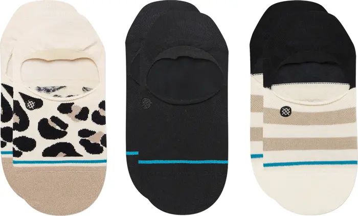Spot On Assorted 3-Pack Tab No-Show Socks | Nordstrom