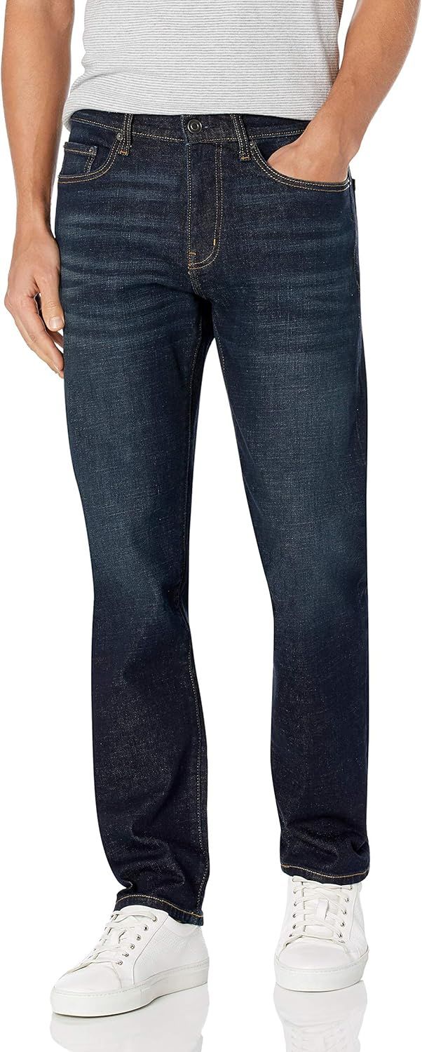 Amazon Essentials Men's Straight-Fit Stretch Jean | Amazon (US)