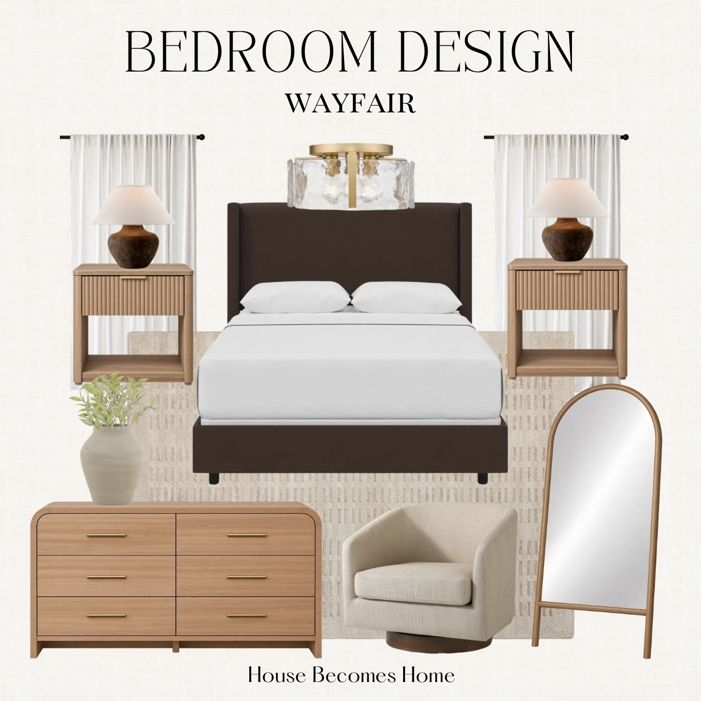 Wayfair bedroom design! 🙌🏼

wayfair bedroom, wayfair bedroom design, wayfair bedroom decor, wayfair bedroom furniture, wayfair home decor, bedroom design, bedroom decor, bedroom inspiration, bedroom ideas, bedroom makeover, bedroom refresh, primary bedroom design, guest bedroom design, designer bedroom, neutral bedroom, warm neutral bedroom, transitional bedroom, modern traditional bedroom, organic modern bedroom, timeless bedroom, classic bedroom, collected bedroom, cozy bedroom, elevated bedroom, luxury bedroom, designer inspired bedroom, designer look for less, upholstered bed, upholstered headboard, wood bed frame, canopy bed, four poster bed, platform bed, nightstand, wood nightstand, dresser, tall dresser, bedroom chest, bedside table, bedroom bench, upholstered bench, accent chair, bedroom rug, area rug, vintage inspired rug, Persian style rug, neutral rug, bedroom lighting, bedside lamp, table lamp, floor lamp, wall sconce, bedroom chandelier, pendant light, decorative mirror, full length mirror, wall art, framed art, vintage landscape art, luxury bedding, neutral bedding, linen bedding, duvet cover, quilt, coverlet, throw blanket, decorative pillows, lumbar pillow, euro pillows, linen curtains, blackout curtains, woven shades, ceramic vase, decorative bowl, woven basket, faux stems, bedroom styling, nightstand styling, dresser styling, warm wood furniture, walnut furniture, oak furniture, dark wood furniture, linen textures, velvet textures, woven textures, aged brass accents, stone decor, layered bedding, layered lighting, McGee and Co inspired, Amber Interiors inspired, Pottery Barn inspired, Arhaus inspired, Restoration Hardware inspired, Serena and Lily inspired, Ralph Lauren Home inspired, quiet luxury bedroom, luxury home for less, home styling, bedroom decorating ideas

#LTKHome #LTKSeasonal