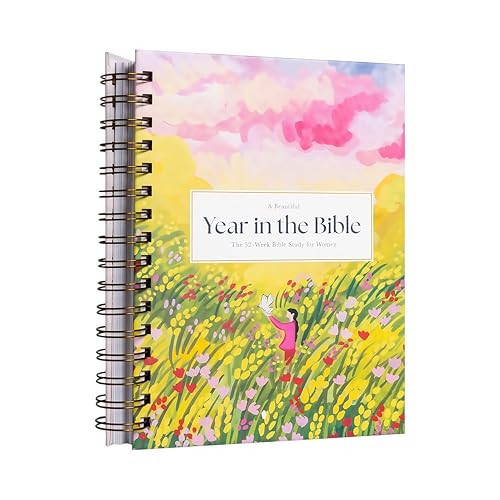 A Beautiful Year in The Bible Upgrade Spiral-Bound Women Bible Study Guide, The 52-Week Bible Study for Women Bible Study Guide Women Year in The Bible A Guided Scripture for Women (1pc) | Amazon (US)