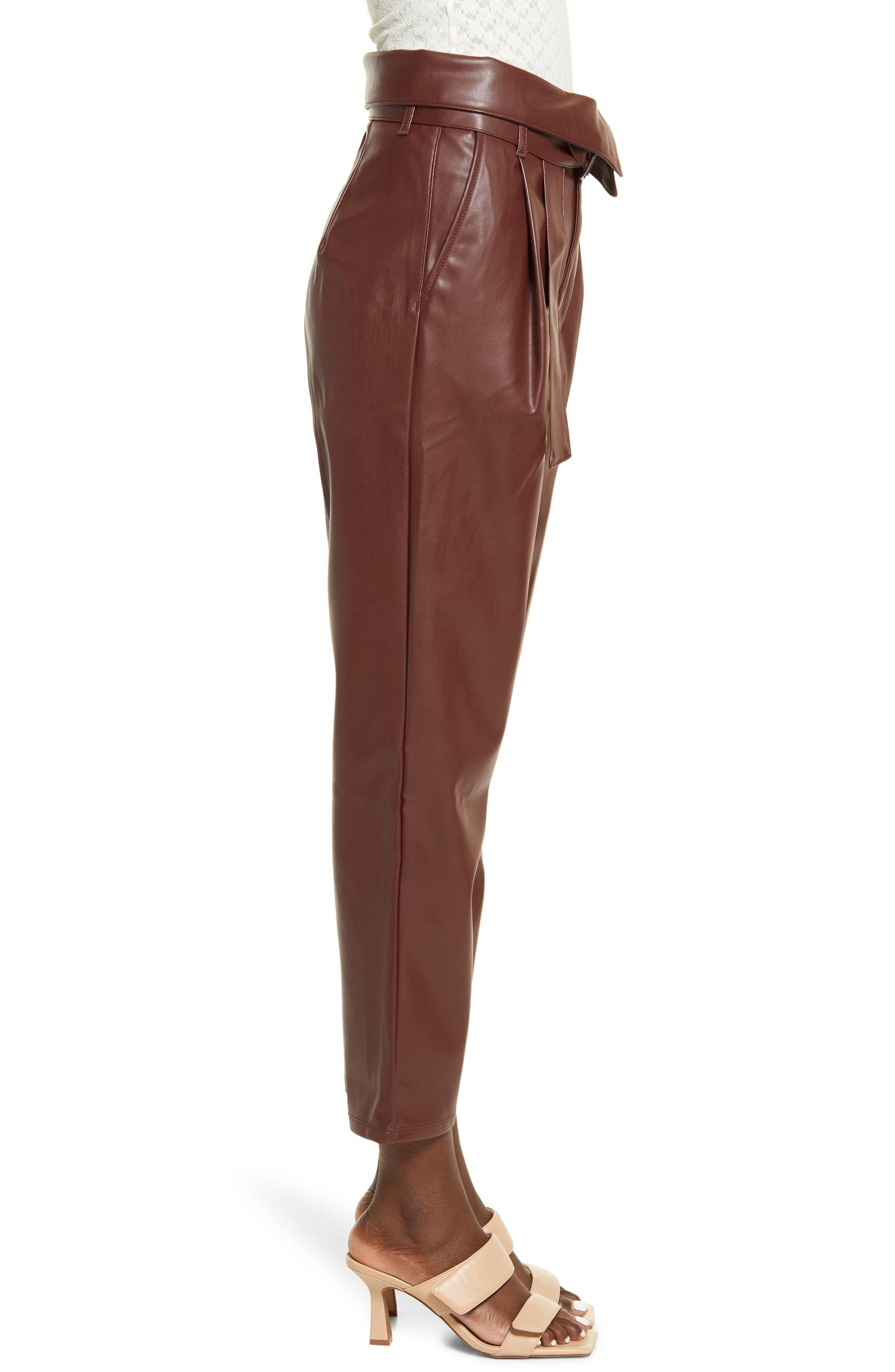 Faux Leather Trousers | Nordstrom