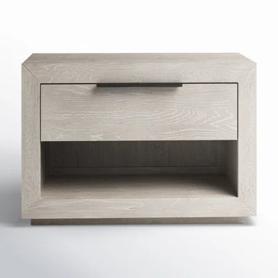 Aria 1 - Drawer Nightstand in Light Gray | Wayfair North America