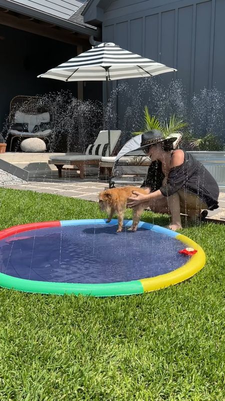 Rounded up our favorite outdoor essentials for dogs this summer. It’s already nearing 100° temps here in Texas so we’re doing anything we can to beat the heat. 

The dogs loved the splash pad! I found some as low as $20 but hurry, they sell out fast! We also got the a covered cooling bed with canopy. It’s a definite must have if your dogs will be outside in this heat. I also linked their outdoor fan, a couple dog ramps, their water bowl, toys and more. 

Everything was so affordable and a lot is even on sale. Everything is from Walmart and shipping was so fast!!

#walmartpartner #walmartpet @walmart

#LTKSaleAlert #LTKFamily #LTKHome