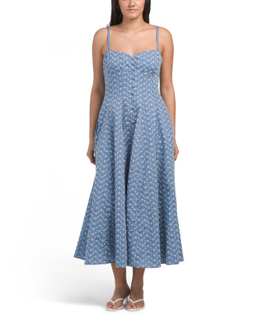 Embroidered Maxi Dress | TJ Maxx