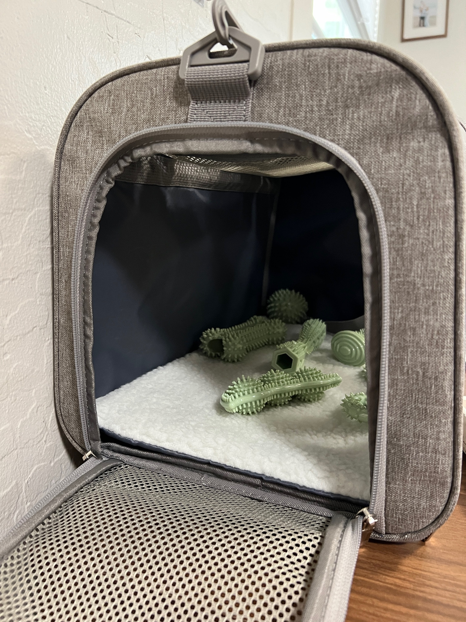 Travel crate ready to take our puppies home on Monday! 

#LTKTravel #LTKFindsUnder50 #LTKHome