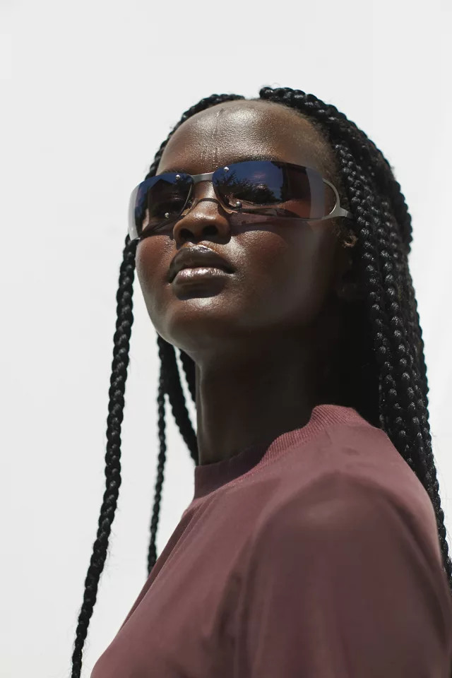 Urban Renewal Vintage Daikon Shield Sunglasses | Urban Outfitters (US and RoW)