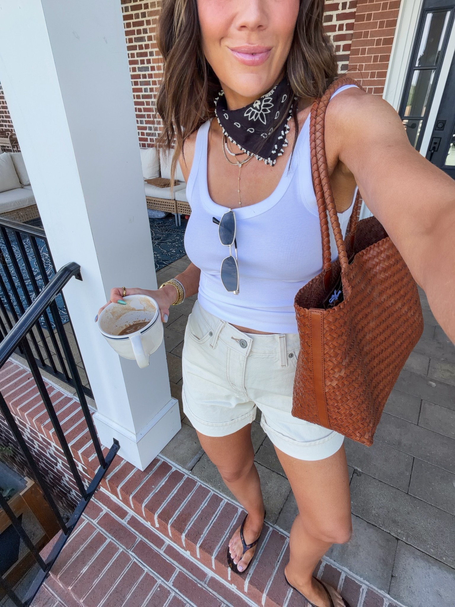 @levis denim short faves for summer! Go up a size in the Ribcage fit, stay tts in the other! In xs tops, tts!

#LTKSaleAlert #LTKootd #LTKgrwm