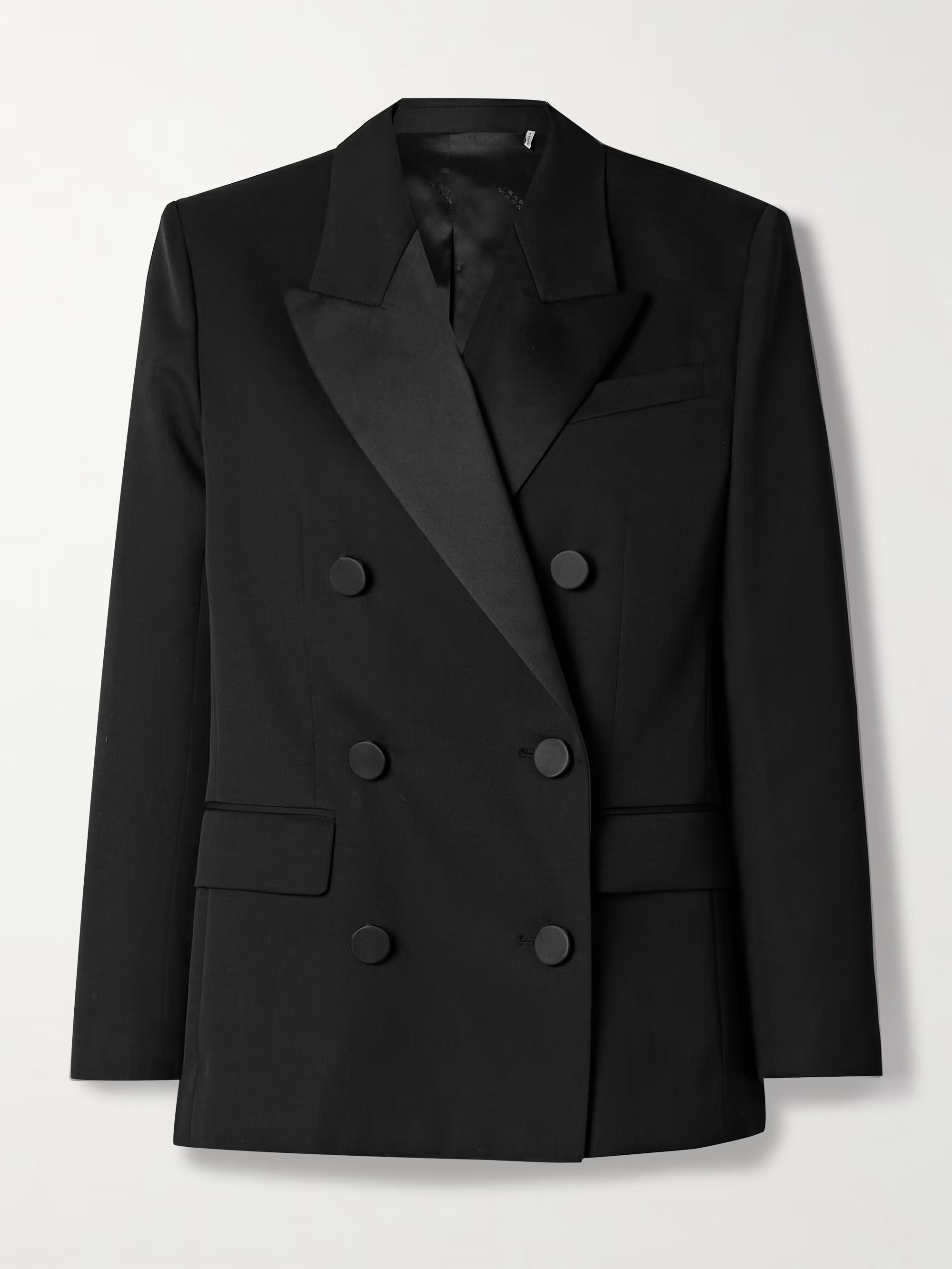 Natalia double-breasted wool-twill blazer | NET-A-PORTER (UK & EU)