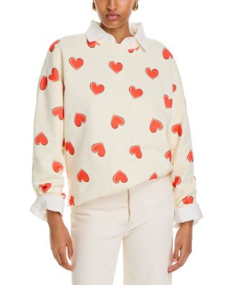 Kule Oversized Heart Sweatshirt   | Bloomingdale's EDITORIAL Women's New Arrivals Clothing | Bloomingdale's (US)
