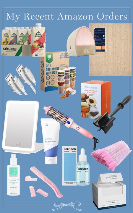 My recent Amazon orders from January till now! 

Iced Tea, Jute Rug, Affordable Rug, Kitchen Storage, Beauty Products, Makeup Mirror, Skincare, Beauty, Beauty Recommendations, Kitchen Gadgetss