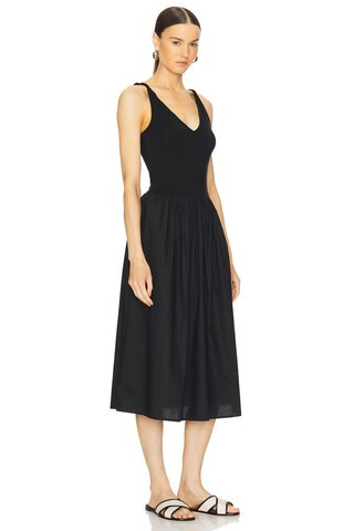 Rails Franca Midi Dress in Black from Revolve.com | Revolve Clothing (Global)