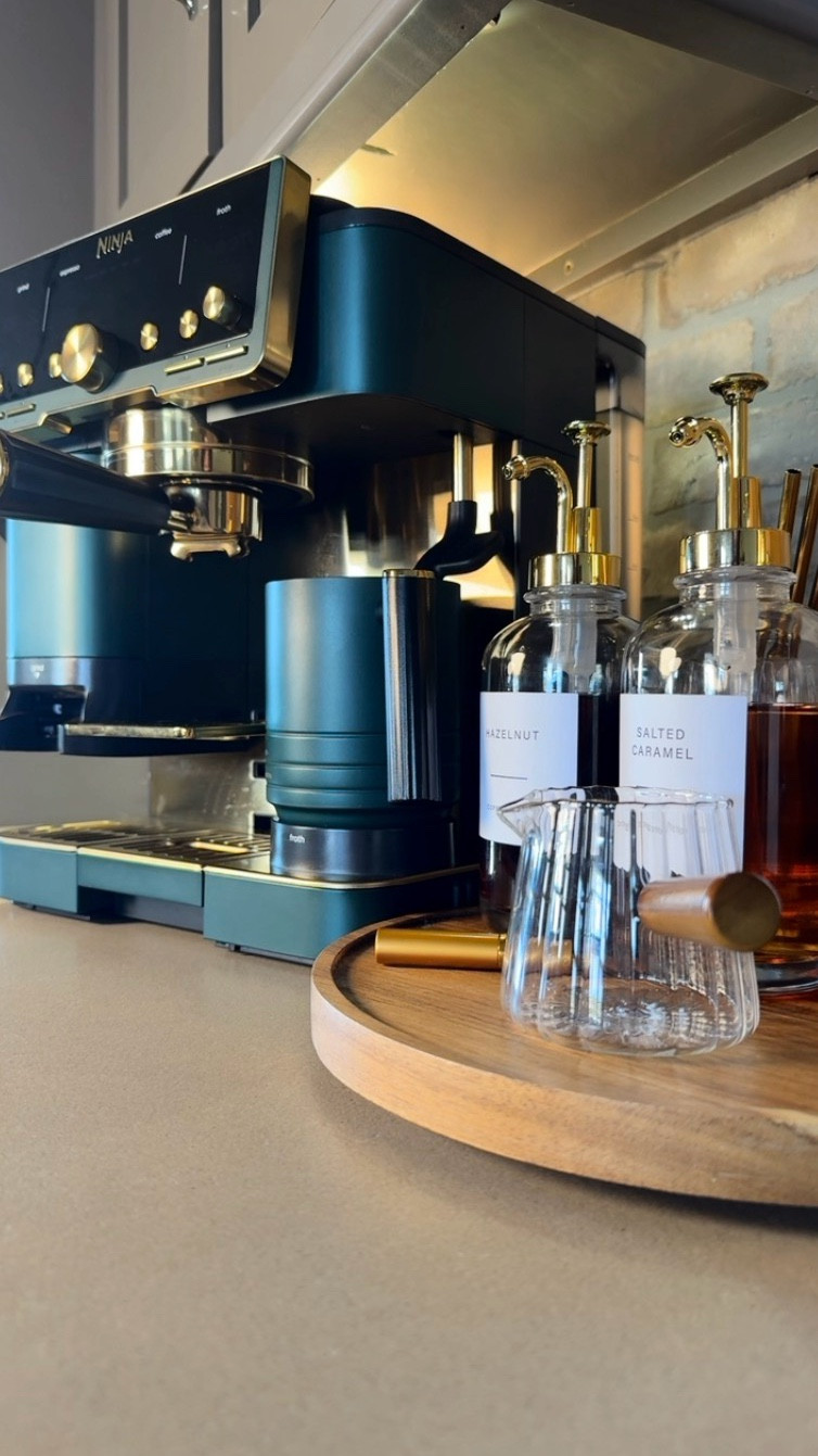 Turning my coffee bar into pure gold.. literally ✨ 

#LTKGiftGuide #LTKFindsUnder50 #LTKHome
