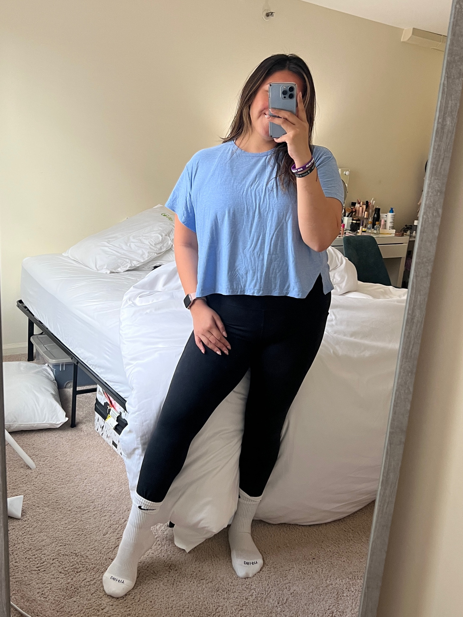 midsize workout fit 💪🏼
These Costco leggings are the best! Buttery soft, don’t dig, just the right amount of compression, and so affordable!

#LTKfitness #LTKmidsize