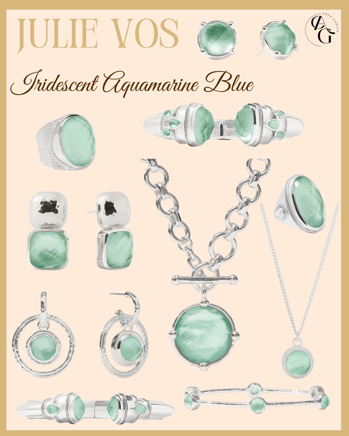 Julie Vos ~ Iridescent Aquamarine Blue

#LTKBeauty #LTKWedding #LTKWorkwear