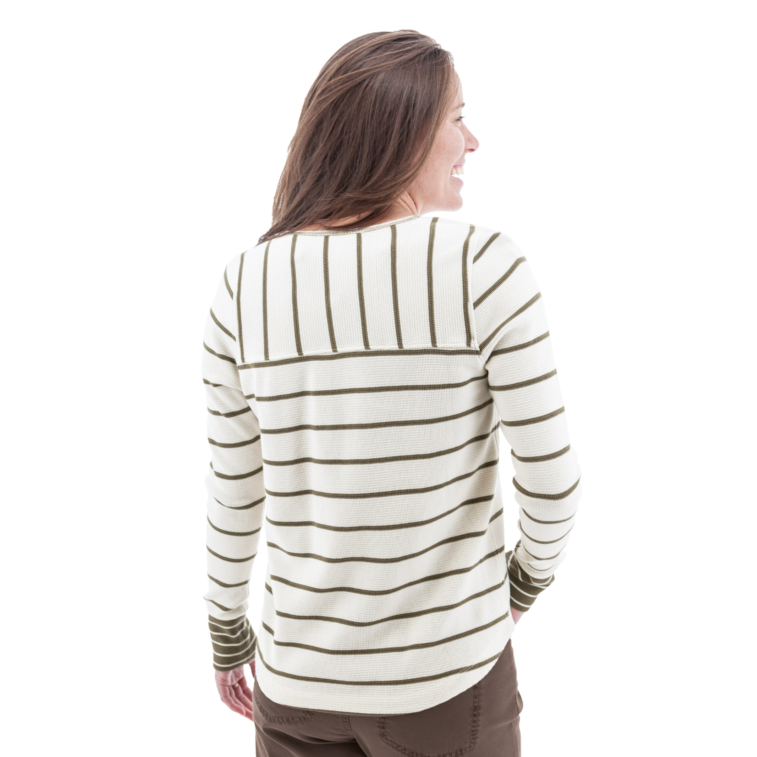 Nicole Striped Henley | Aventura Clothing
