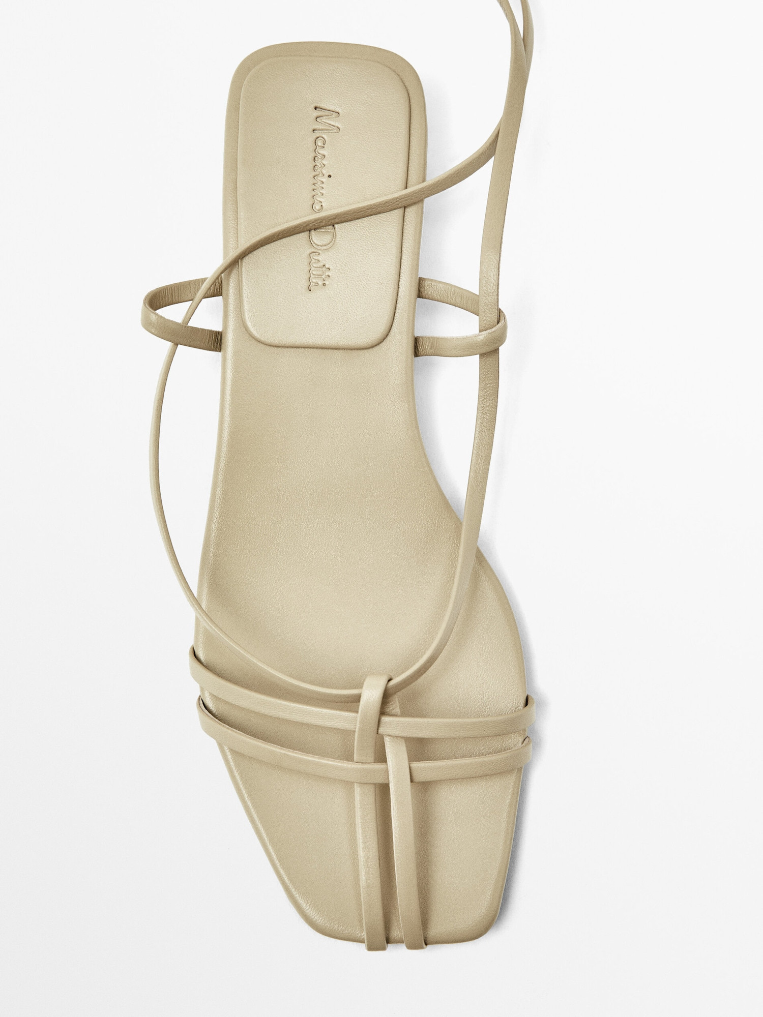 Multi-strap heeled sandals | Massimo Dutti US