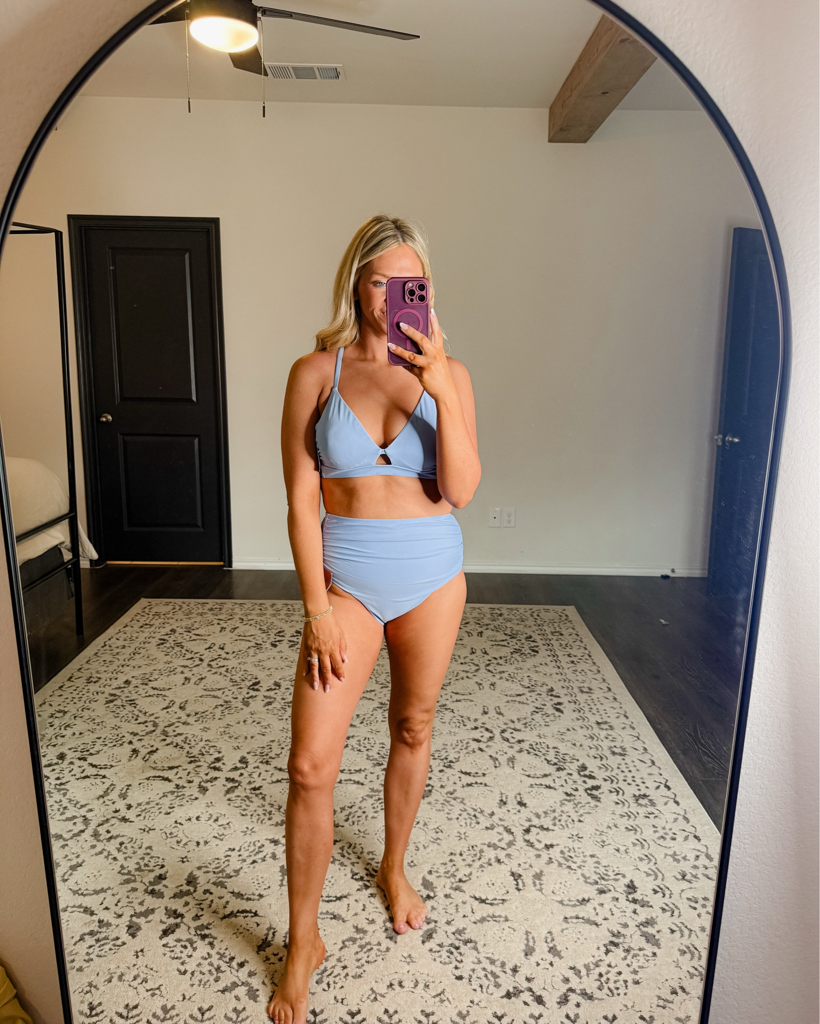 Tummy control bathing suit from Target! Wearing a size M 💙

#LTKSwim #LTKootd