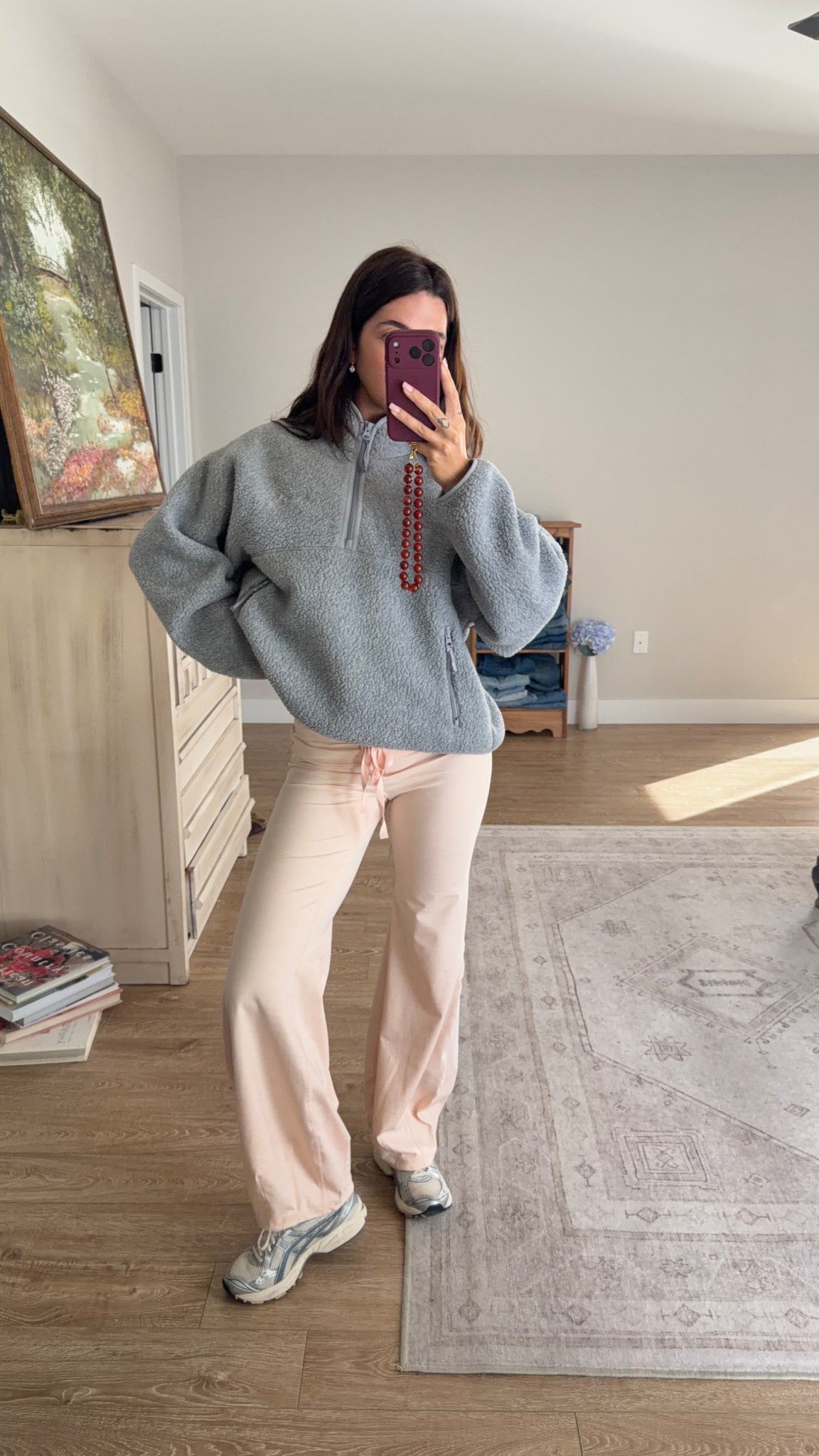 Spring walk outfit! Size XL and zip up and I linked the hoodie and then small in pants 

#LTKgrwm #LTKfitnessgoals #LTKootd