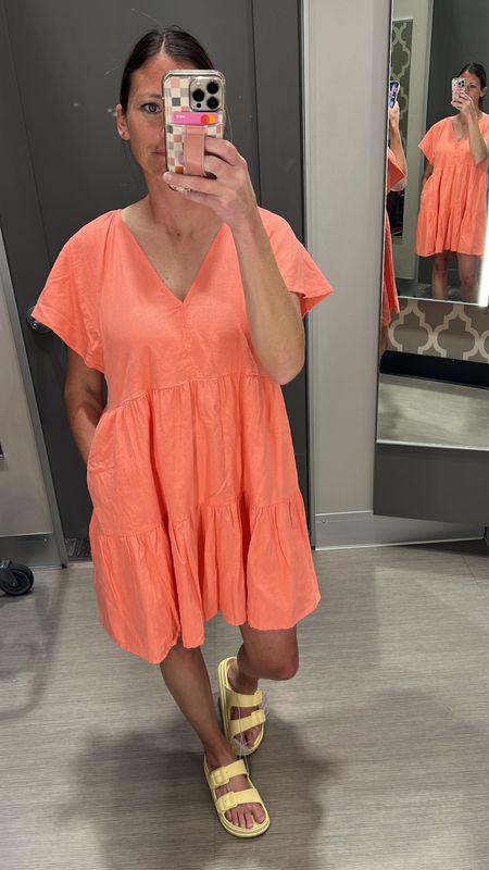 Spring or summer dress! Could also be used as a cover up. I’m wearing size small. 

#LTKSeasonal #LTKxTarget #LTKsalealert