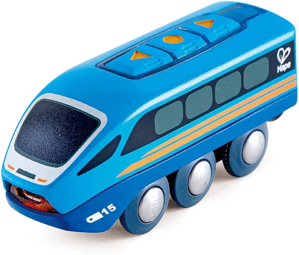 Hape Remote Control Engine Train | Kids Railway Toy, App or Button RC Vehicle with 5 Playable Sou... | Amazon (US)