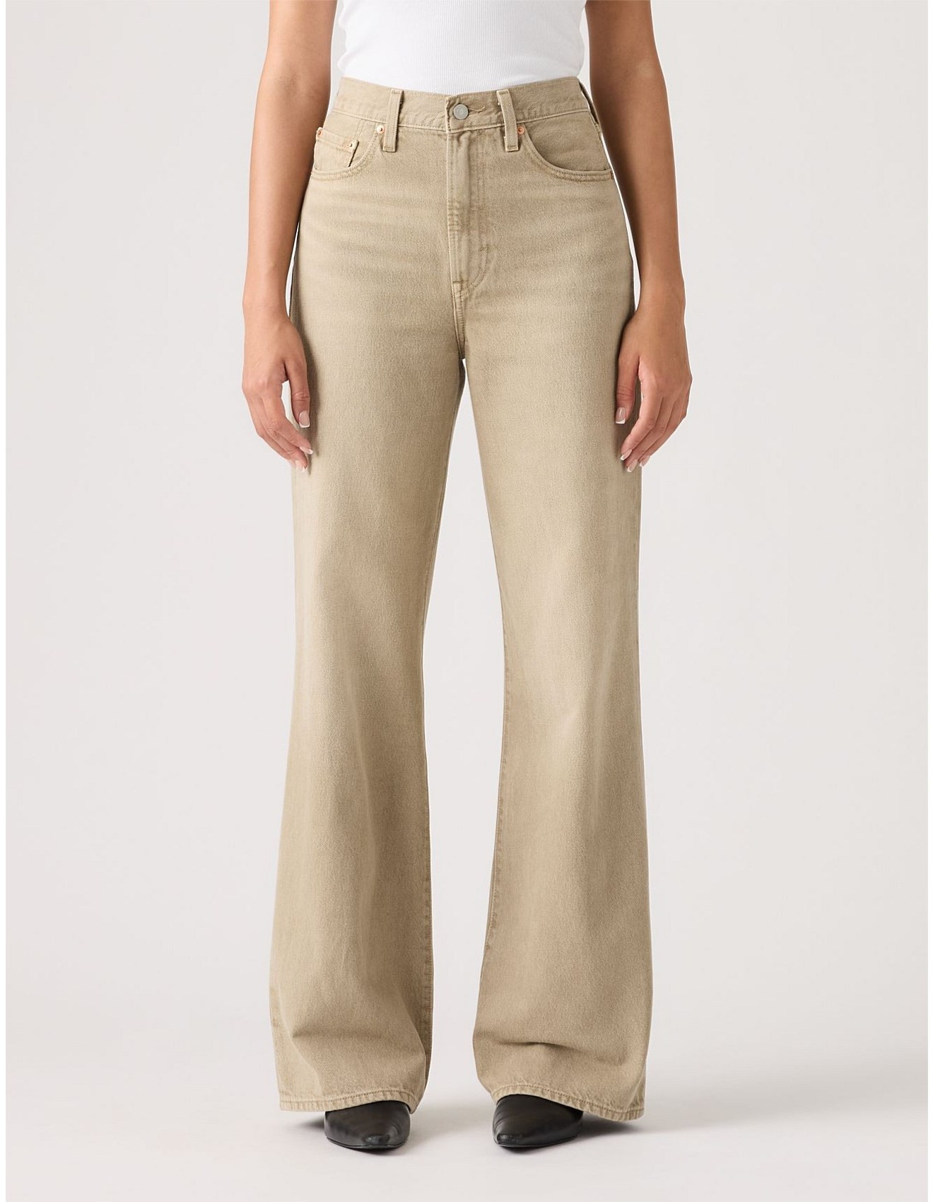 Ribcage Wide Leg Jean | David Jones (Australia & New Zealand)