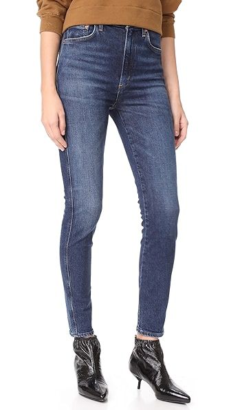 AGOLDE Roxanne Super High Rise Skinny Jeans | Shopbop