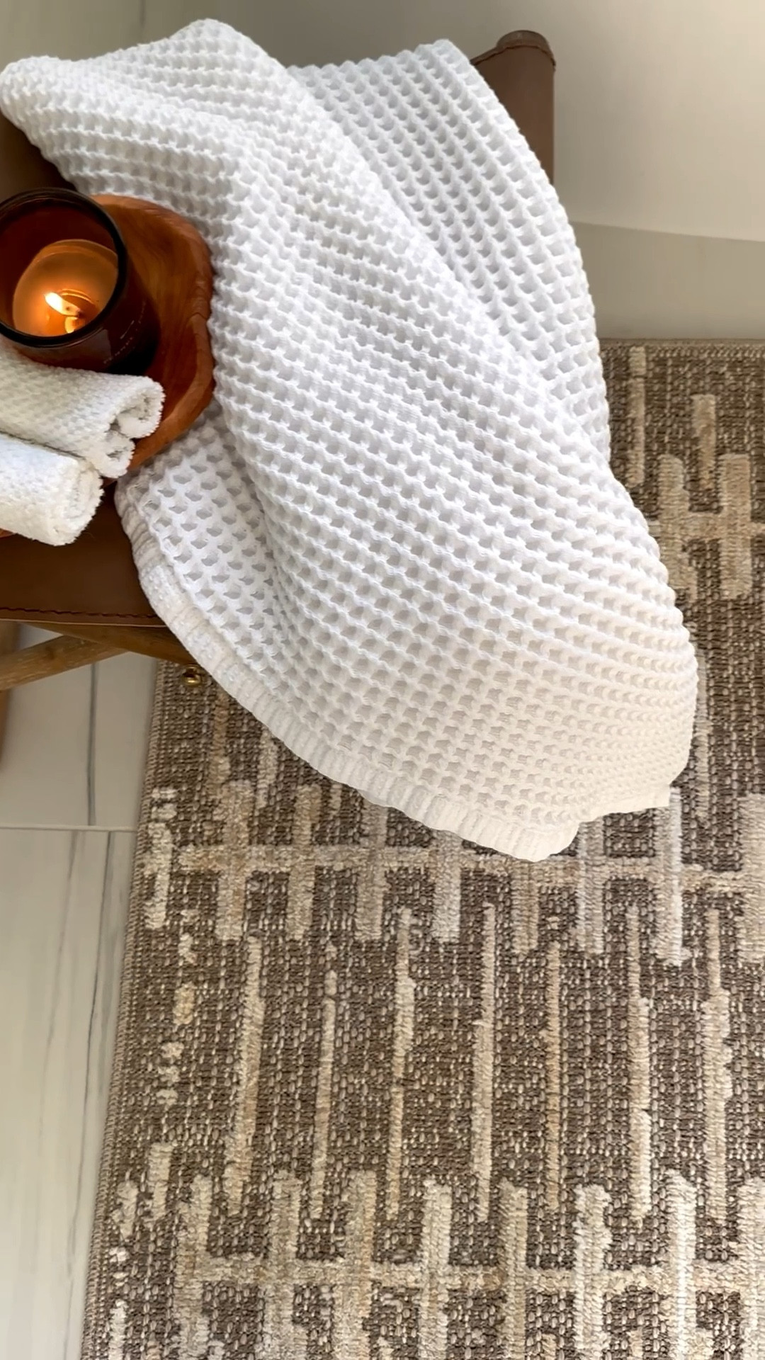 A great rug can make you love a space! This low pile, neutral rug is a great foundation to take my primary bathroom from blah to Spa! 

This is the Bexley rug in taupe/natural from the new Amber Lewis x Loloi collection 



#LTKHome #LTKFindsUnder100 #LTKStyleTip