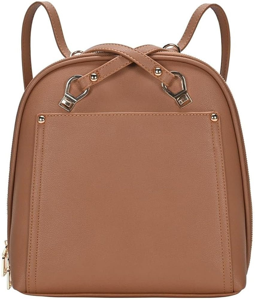 Miztique The Daisy Convertible Backpack Purse for Women (Tan) | Soft Vegan Leather Shoulder Strap... | Amazon (US)